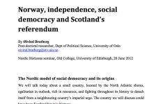 Norway Independence and Scotland - Nordic Horizons