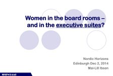 Women’s Quotas and The Norwegian Experience – meeting notes